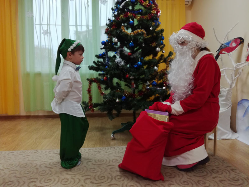 Новый год в детском саду Симферополя